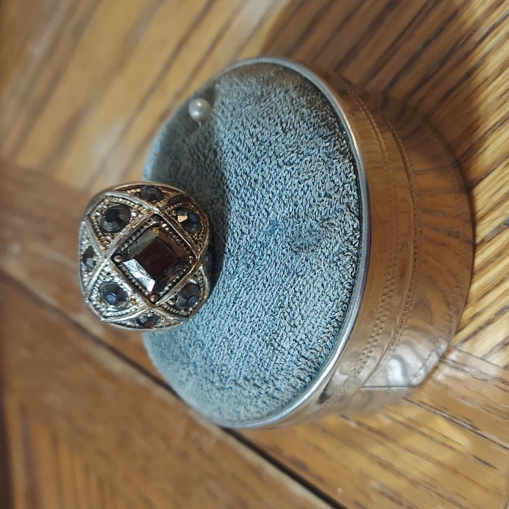 Vintage Art Deco Dome Ring